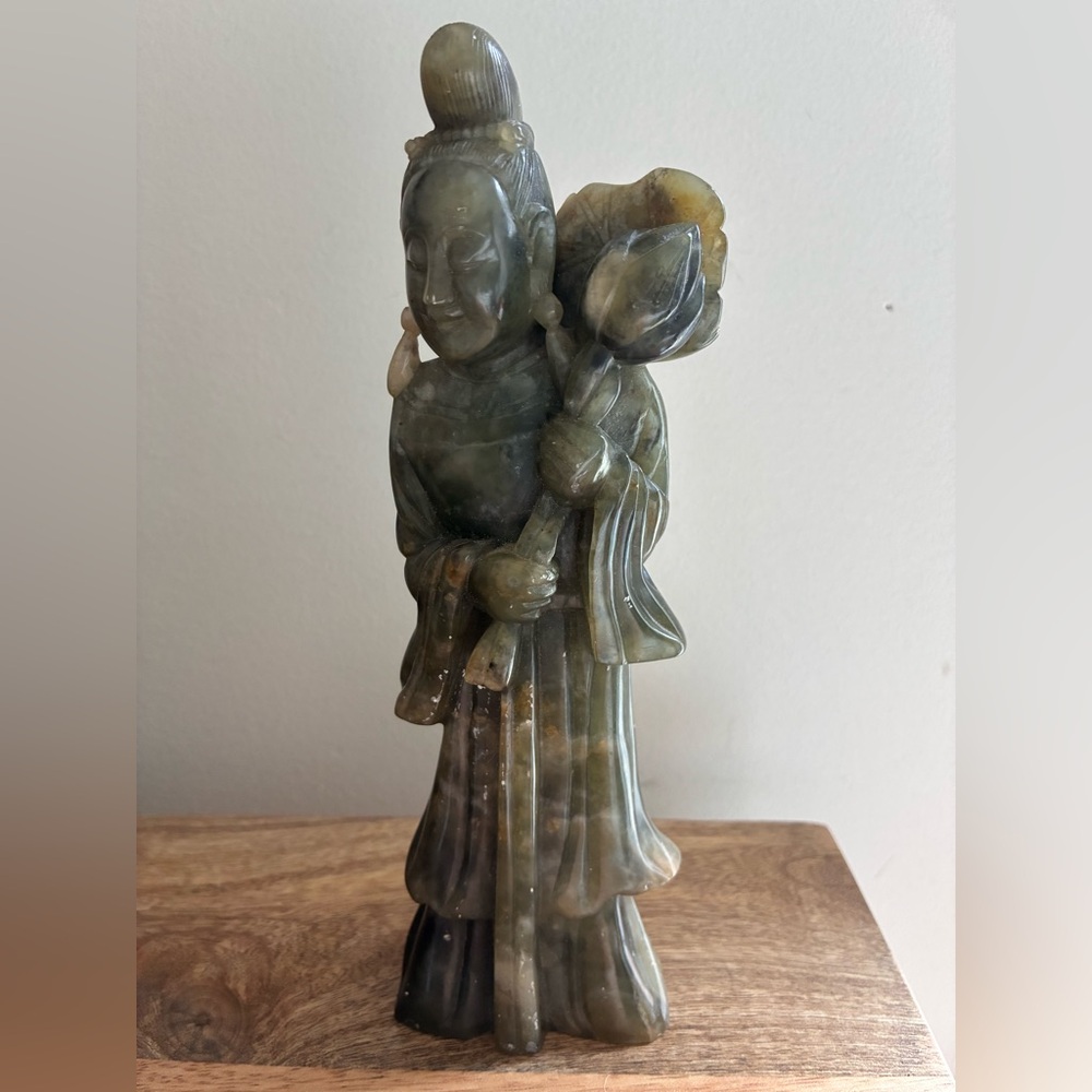 Antique Jade Japanese Figurine